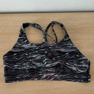 Lululemon Energy Bra - Black Multi